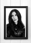 Plakat A4 kodak dua lipa poster 
