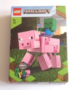 LEGO 21157 Minecraft BigFig - Świnka i mały zombie