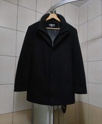 płaszcz męski XL Pavoni rozmiar 50 kolor czarny fason krótki płas