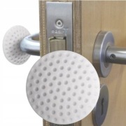 Odbojnik do drzwi biały przyklejany