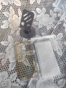 Etui na telefon Redmi Note 9 Pro + nowe szkło ochronne + stojak metalowy