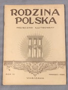 Miesięcznik ilustrowany Rodzina polska. Marzec 1930