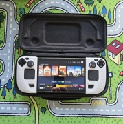 Steam Deck 512GB SSD + microSD 256GB + JSAUX RGB | bateria 92% | zestaw