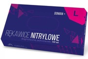 Rękawiczki nitrylowe 10x100