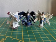 Figurki zabawki ludziki Digimon unikat z lat 90 vintage unikat 