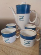 Porcelana PRL Jarolina Żegluga na Odrze