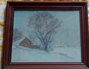 Piękny obraz 25 x 20 cm