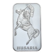 Husaria sztabko moneta 1 uncja Srebra lustrzana