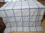 Obrus z koronką szydełkową 180x140