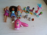 lalki barbie mattel i simba lego friends