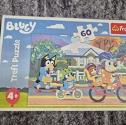 Puzzle Trefl 60 elementów. Wesoły Bluey