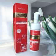 Smocza Krew - pianka do mycia twarzy ze szczoteczką silikonową 