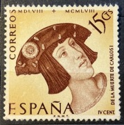 Hiszpania, 400. rocznica śmierci króla Karola I, 15 CTS