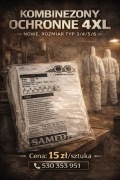 KOMBINEZON OCHRONNY 4XL