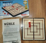 Gra planszowa podróżna Mühle komplet