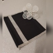 Bieżnik glamour/Czarny połysk 