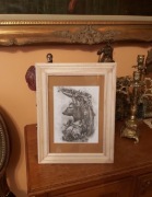 Grafika myśliwska łowiecka polowanie Kozioł.A4