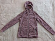 Różowa melanż zasuwana bluza z kapturem Mountain Warehouse 36