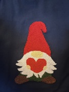 Torba bawełniana ze świąteczną aplikacją