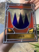 Witraż z herbem Spiez z 1944 roku ręcznie wykonany