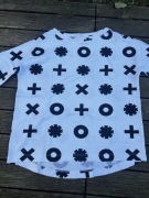 Bluzka OX Kółko Krzyżyk 122/128