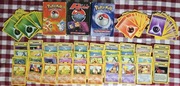 Karty pokemon base set theme deck team rocket brushfire starter set 