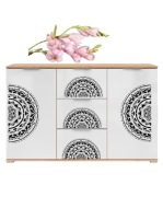 Szablon Mandala (wzór 40x70cm szablon 20x35cm ) malarski, DIY - Nr L13