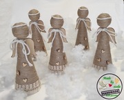 Aniołek ze sznurka eko