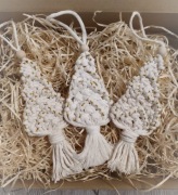 Ozdoba świąteczna choinki boho