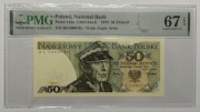 50 zł 1975 PMG 67 EPQ