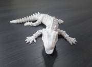 Ruchomy szkielet warana z Komodo 37 cm – elastyczna figurka 3D PETG