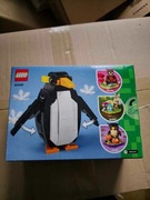 LEGO 40498 - Bożonarodzeniowy pingwin