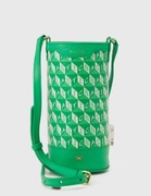 Zielona torebka saszetka Anya Hindmarch I'm not a plastic bag water bottle 