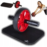 Kółko Do Ćwiczeń Mięśni Brzucha Wałek z Matą Na Kolana Roller Kaloryfer