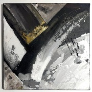 Obraz Sirocco- ręcznie malowany 40 x 40 cm