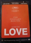 Love DVD reż. Gaspar Noe (napisy: j. polski) plus gratis!