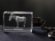 Hanoverian brelok sześcienny ŚWIECĄCY Koń