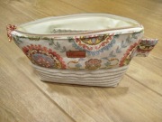 Kosmetyczka, tkanina gobelinowa plus sztruks