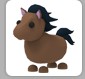 Horse adopt me pet/Ride:No/Fly:No/Age:Junior