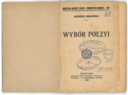 Wybór poezyi - Kazimierz Brodziński 1909