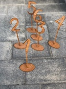 Numeracja na stoły od 1 do 6