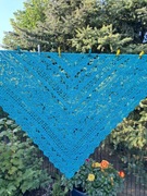 Chusta ażurowa medinilla  230/103 merino/akryl