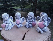 Aniołki komplet 4 szt 