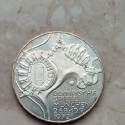 10 MAREK 1972 ROK (J) OLIMPIADA Srebro