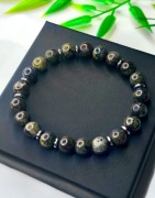 Bransoletka męska - jaspis Smocza Krew