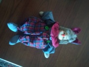 LALKA porcelanowa KLAUN  firmy GILDE