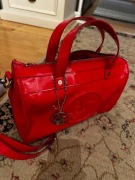 Armani torba damska czerwona 