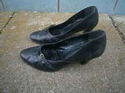 Czarne buty na obcasie 8 cm rozmiar 37