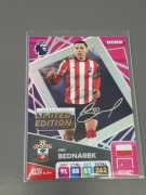 Panini Premier League 2025 - karta LIMITED SIGNATURE - Jan Bednarek