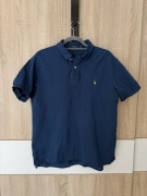 Koszulka Polo Ralph Lauren L Logowana Nowa Kolekcja niebieska